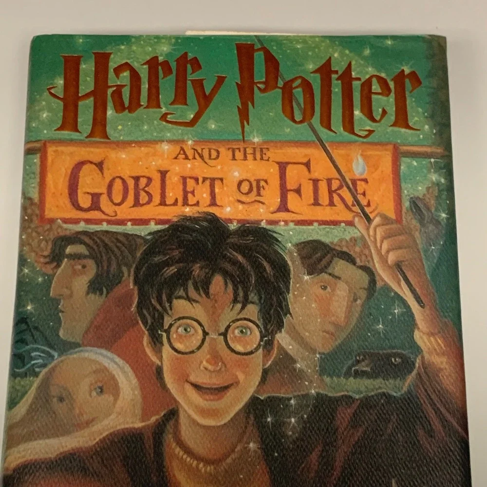 VTG Harry Potter Goblet‎ of Fire HC 2000 1st American Ed 26th Printing w/ DJ Y2K